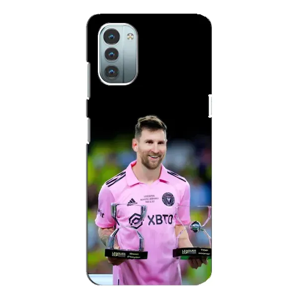 Чехол с принтом «Кубки Месси» для Nokia G21