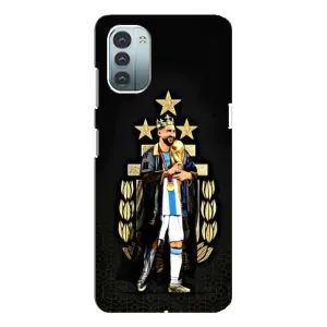 Чехлы для Nokia G21 (Leo чемпион) (AlphaPrint) (Месси Король)