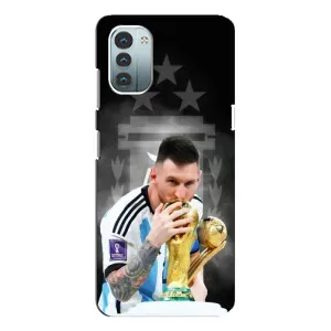 Чехлы для Nokia G21 (Leo чемпион) (AlphaPrint) (Месси Чемпион)