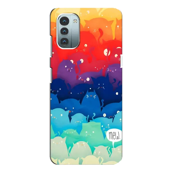 Чохол з принтом «Mew» для Nokia G21
