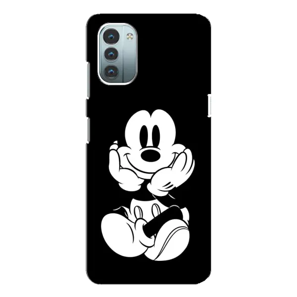 Чохол з принтом «Маус на чорному» для Nokia G21 Чохол з принтом «Маус на чорному» для Nokia G21