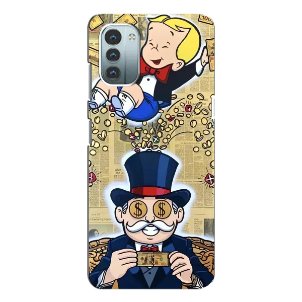 Чехол с принтом «Монополия Мен» для Nokia G21