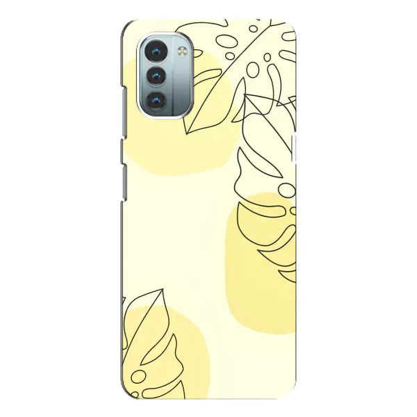 Чохол з принтом «Жовта монстера арт» для Nokia G21