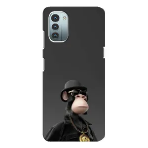 Чехлы с Обезьянами NFT для Nokia G21 (AlphaPrint) (Обезьяна NFT)