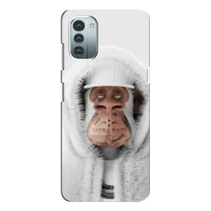 Чехлы с Обезьянами NFT для Nokia G21 (AlphaPrint) (обезьяна NFT в тату)