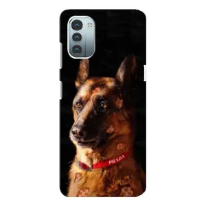 Чехлы с картинками животных Nokia G21 (Овчарка)