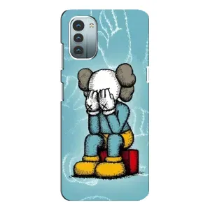 Чехлы для Nokia G21 - Bearbrick Louis Vuitton (PREMIUMPrint) (Плач Bearbrick)