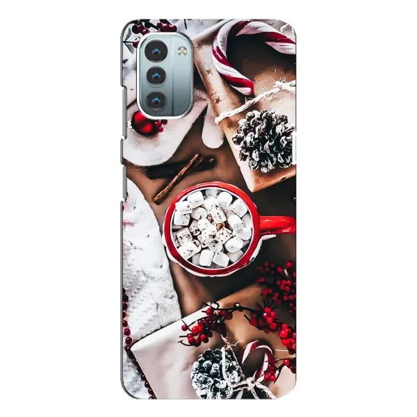 Чохол з принтом «Різдвяна атмосфера» для Nokia G21 Чохол з принтом «Різдвяна атмосфера» для Nokia G21