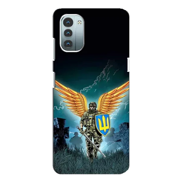 Чехол с принтом «Солдат ЗСУ» для Nokia G21