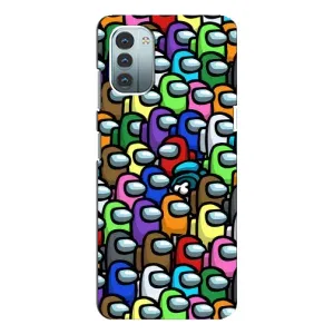 Чохли Амонг Ас для Nokia G21 (AlphaPrint) (Убитий)
