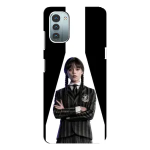 Чехлы Венсдей на Nokia G21 Уэнсдей (AlphaPrint) (W-Wednesday)