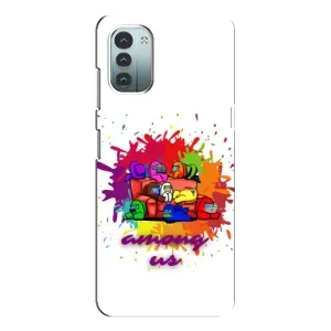 Чохли Амонг Ас для Nokia G21 (AlphaPrint) (Яскравий АмонгАс)