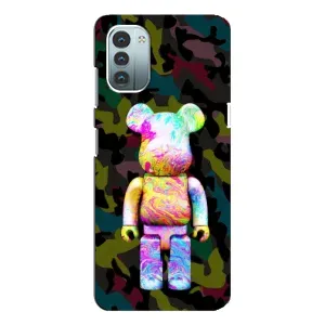 Чехлы для Nokia G21 - Bearbrick Louis Vuitton (PREMIUMPrint) (Яркий Bearbrick)