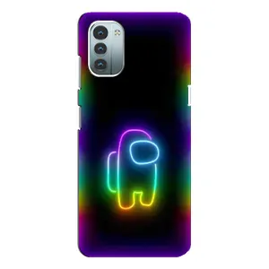 Чохли Амонг Ас для Nokia G21 (AlphaPrint) (Яскравий скін)