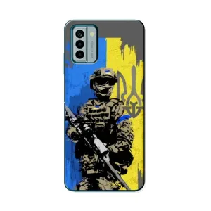Чехлы с картинкой ЗСУ для Nokia G22 (AlphaPrint) (АРТ солдат)