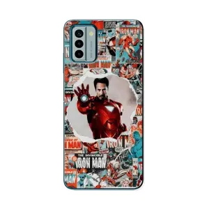 Чохли з героями Марвел Nokia G22 (VPrint) (Айронмен)