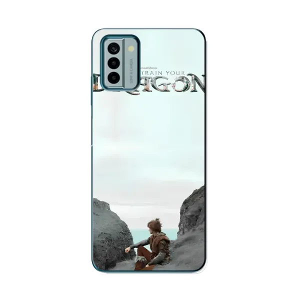 Чехол с принтом «Дракон лого» для Nokia G22 Чехол с принтом «Дракон лого» для Nokia G22