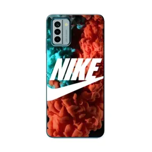 Чохол для Nokia G22 - з принтом Найк (AlphaPrint) (Димчастий найк)