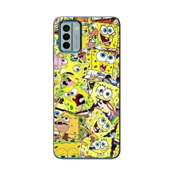 Чохол з принтом «Емоції Спан Боба» для Nokia G22
