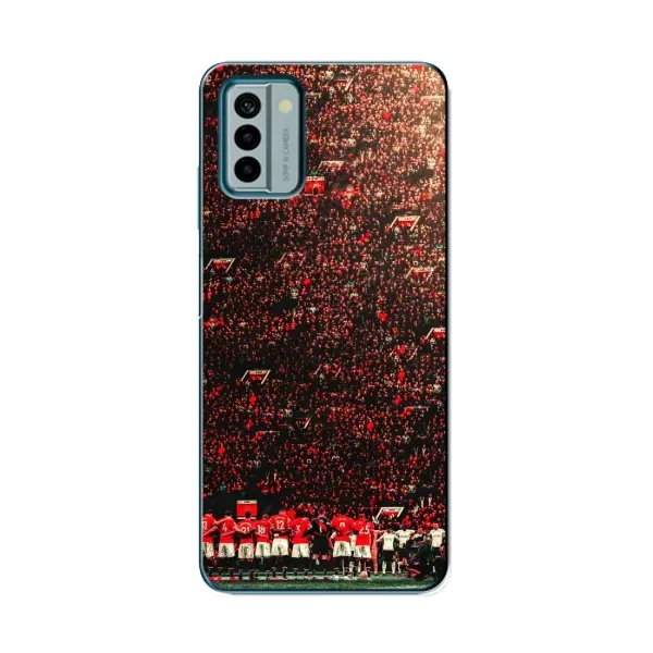 Чохол з принтом «фанати Манчестер Юнайтед» для Nokia G22 Чохол з принтом «фанати Манчестер Юнайтед» для Nokia G22