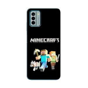 Чохол Майнкрафт на Nokia G22 (AlphaPrint) Minecraft (герої Minecraft)