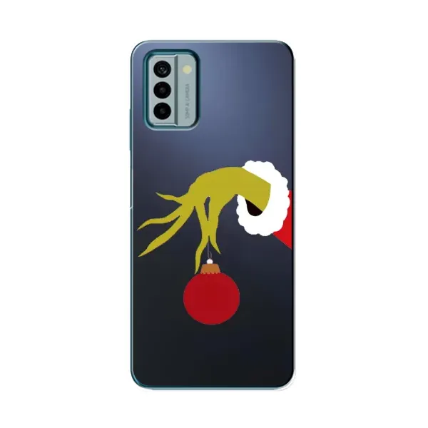 Чехол с принтом «Гринч с игрушкой» для Nokia G22