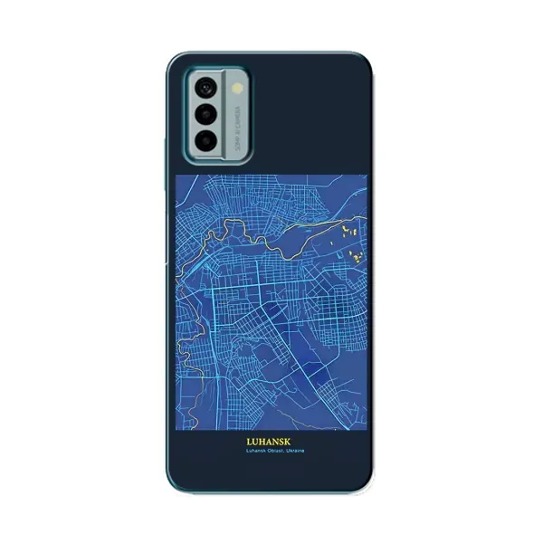 Чохол з принтом «Луганськ» для Nokia G22