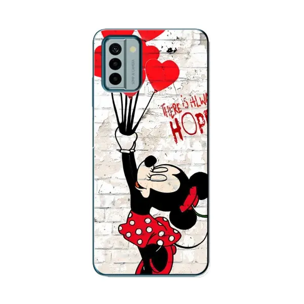Чохол з принтом «Heart Minni» для Nokia G22
