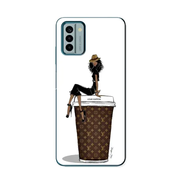 Чохол з принтом «кава LOUIS VUITTON» для Nokia G22