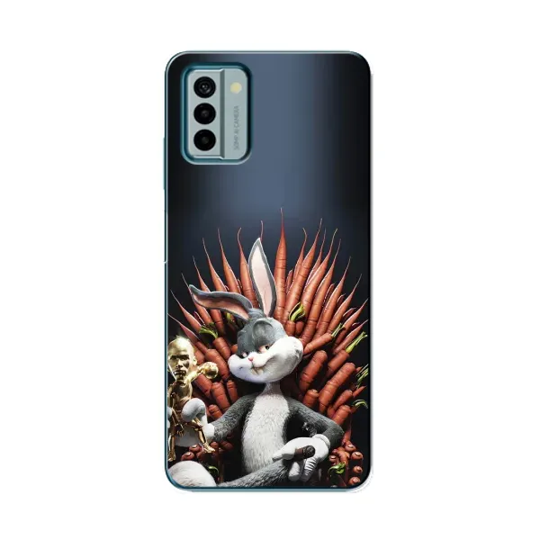 Чохол з принтом «Король Кролик» для Nokia G22