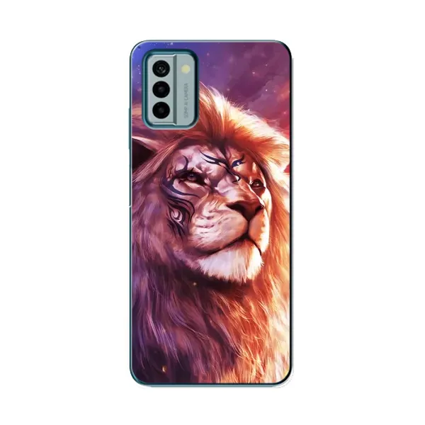 Чохол з принтом «Красочний Лев» для Nokia G22
