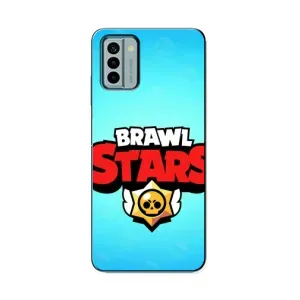 Чехлы Brawl Stars для Nokia G22 (AlphaPrint) (Лого Бравл Старс)