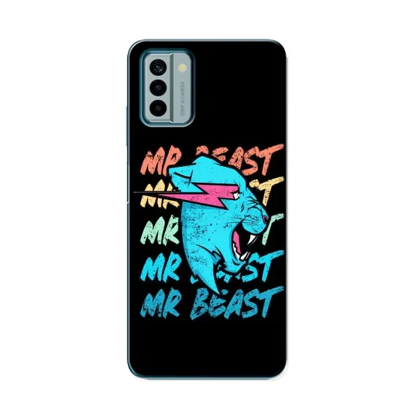 Чохол з принтом «logo Mr beast» для Nokia G22