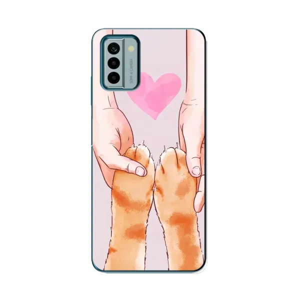 Чехол с принтом «Любовь к котикам» для Nokia G22