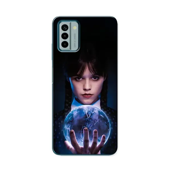 Чохол з принтом «Магічна сфера Венздей» для Nokia G22 Чохол з принтом «Магічна сфера Венздей» для Nokia G22