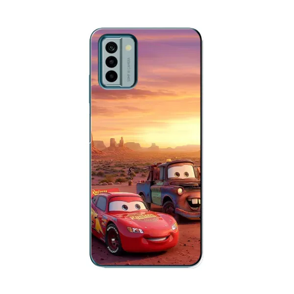 Чехол с принтом «Маквин и Метр» для Nokia G22 Чехол с принтом «Маквин и Метр» для Nokia G22