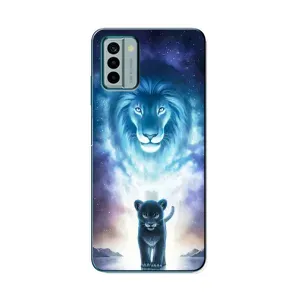 Чохол з картинкою ЛЕВ для Nokia G22 (VPrint) (Маленький лев)