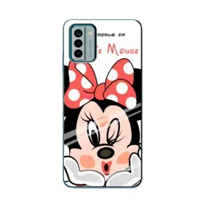 Міккі Маус чохол для Nokia G22 (AlphaPrint - Мультяшні) (Маус Мінні)