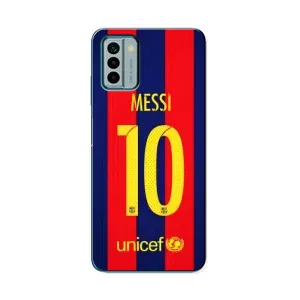 Чехлы Месси для Nokia G22 (AlphaPrint) (Messi Barca 10)