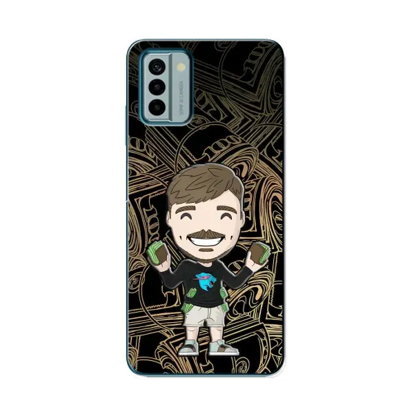 Чохол з принтом «Mister Beast» для Nokia G22