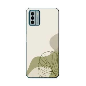 Чохол з принтом «Зелена монстера дизайн» для Nokia G22