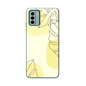 Силконовий чохол з принтом в квітах на Nokia G22