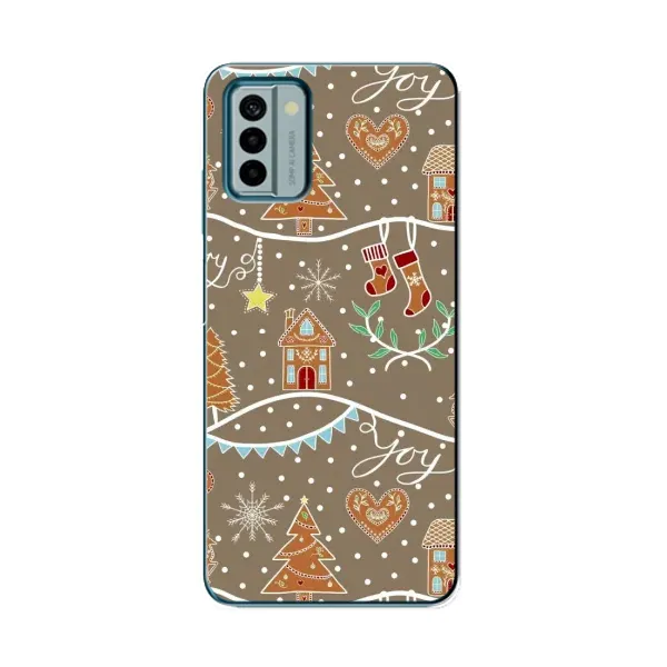 Чехол с принтом «Новогодние пряники» для Nokia G22