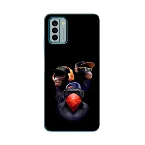 Чохол з Мавпами Nokia G22 - (AlphaPrint) (Три мавпи)