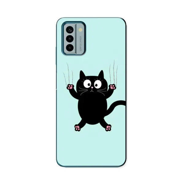 Чехол с принтом «Падающий кот» для Nokia G22