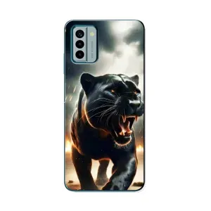 Чохол з картинкою 'Хижаки' для Nokia G22 (Чорна пантера)