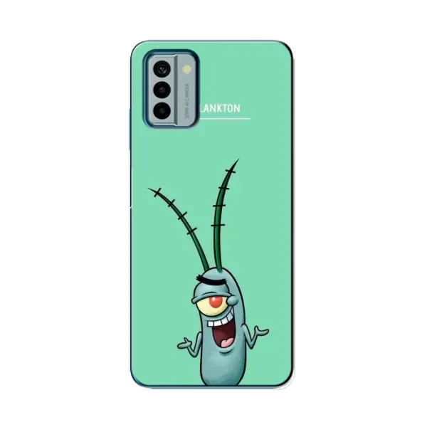 Чохол з принтом «Персонаж Планктон» для Nokia G22