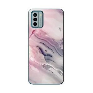 Мраморний чехол на Nokia G22 (VPrint) (Пурпурний Мрамор)