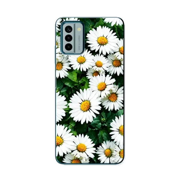 Чохол з принтом «Ромашки» для Nokia G22