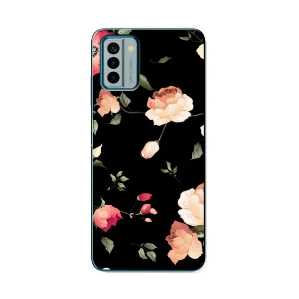 Чохол з принтом «Трояндочки» для Nokia G22